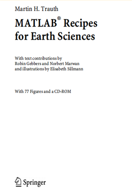 MATLAB Recipes for Earth Sciences